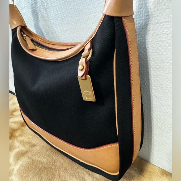 Dooney & Bourke Black Leather Large Shoulder Bag - Picture 5 of 13